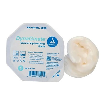 Dynarex Dynarex DynaGinate Calcium Alginate Dressing, 60 Pcs 3029